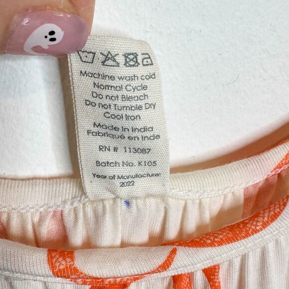 KATE QUINN Reputation Era snake camisole tank top cream orange 3235 - Picture 4 of 6